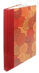notitieboek gebonden, A5 blanco, Oranje Cirkels